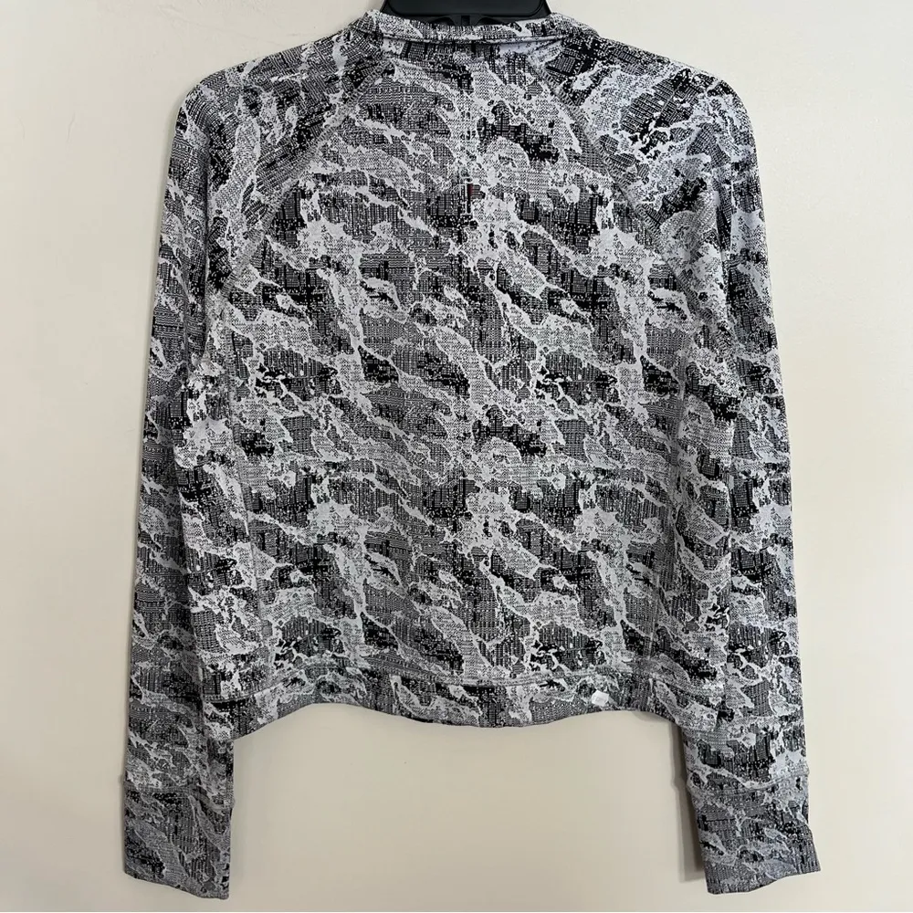 SPYDER Active Top 1/4 Zip Pullover Sweater Top Womens‎ Sz Medium Jacket Cropped - Image 9