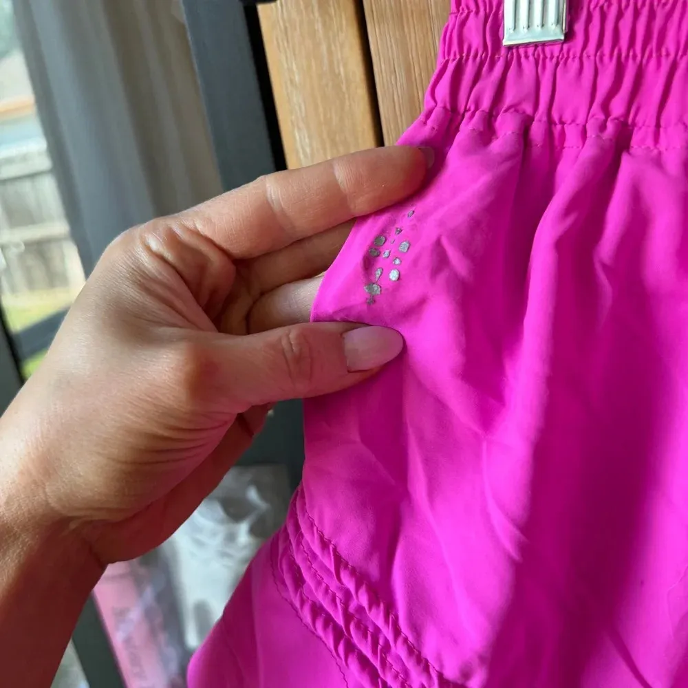 FP Movement Check It Out shorts neon barbie pink workout running pockets - Image 9