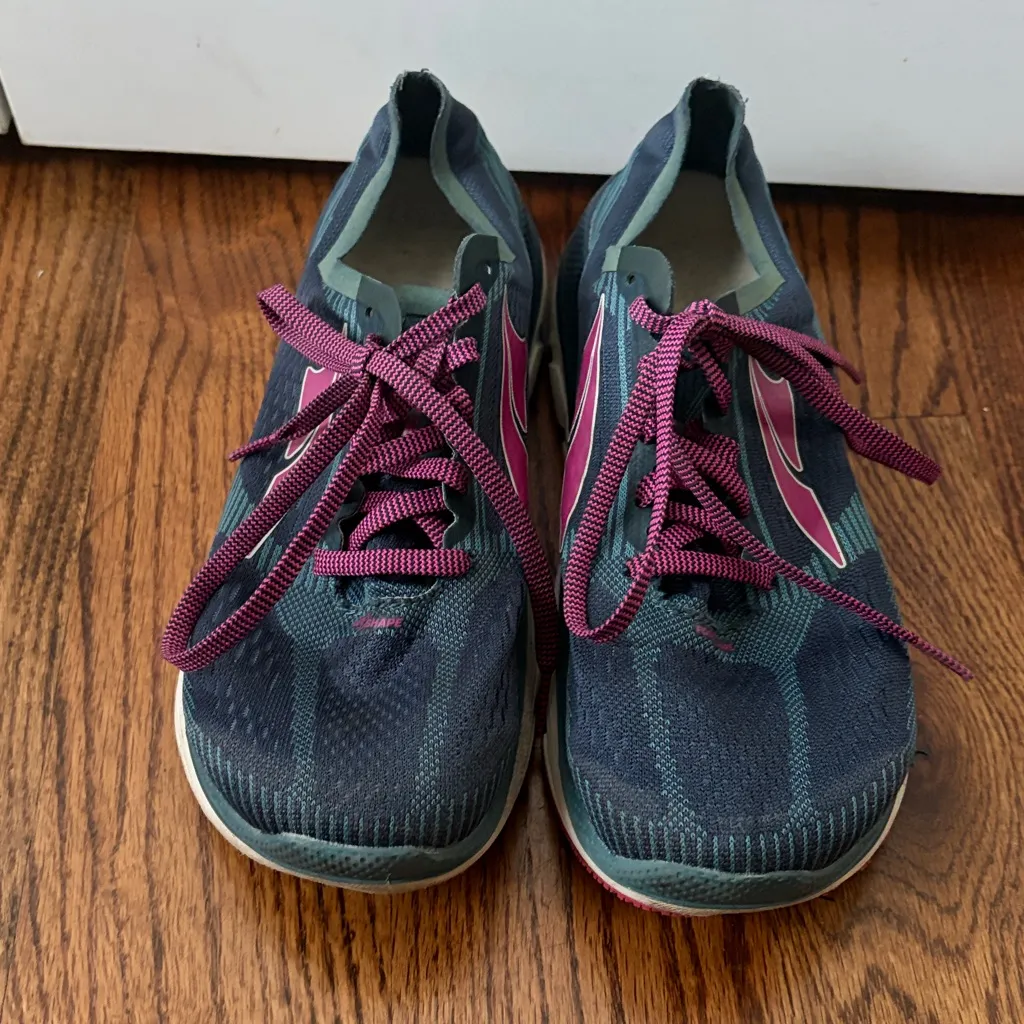 Altra DUO 1.5 Women's Size 8.5 ALW1938F006 Blue Pink Road Running Training Shoes - Image 2