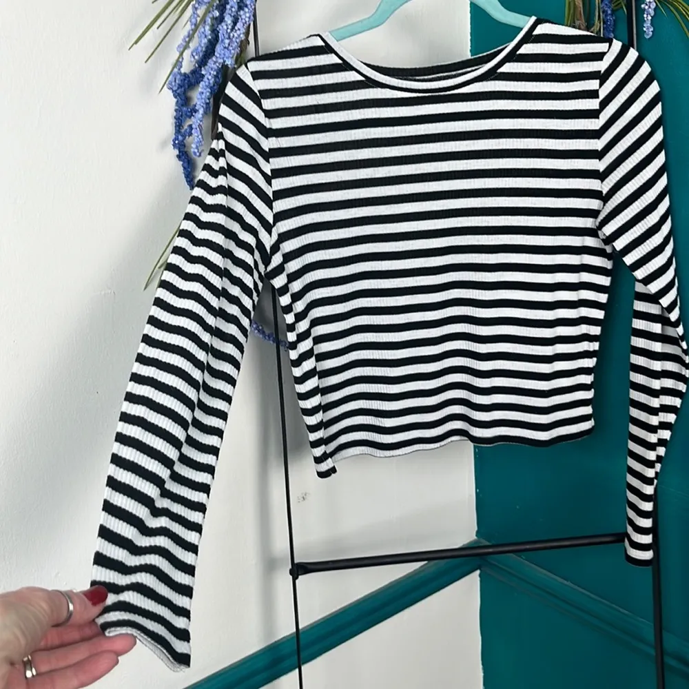 Divided by H&M Striped Long Sleeve - Image 3