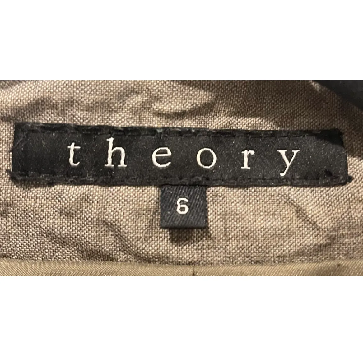 Theory  Tan Pockets Wool Blazer - Image 2