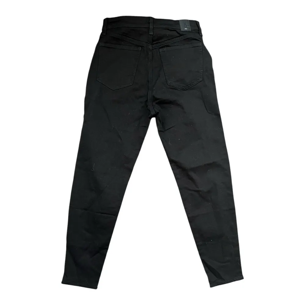 HALE Women's Joyce Sculpted High Rise
Skinny Crop Jean 28 Black Destroyed NWT - Image 5