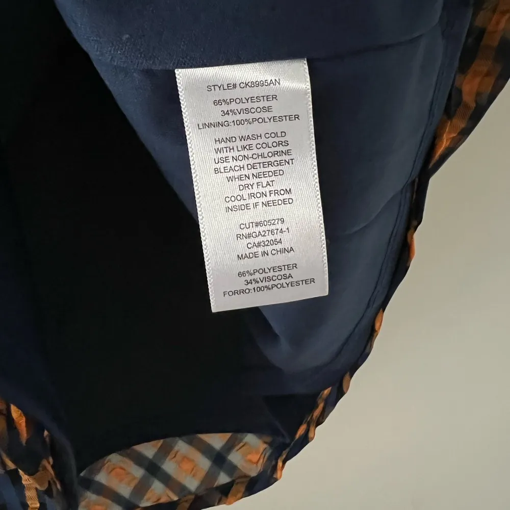 Anthro plaid button up blouse - Image 4