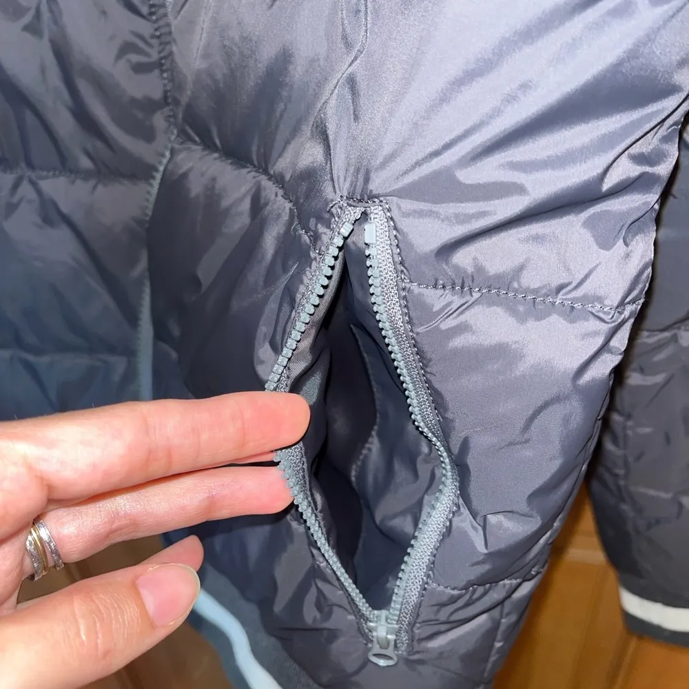 Reversible Varsity Style Bomber / Puffer Jacket - Image 2