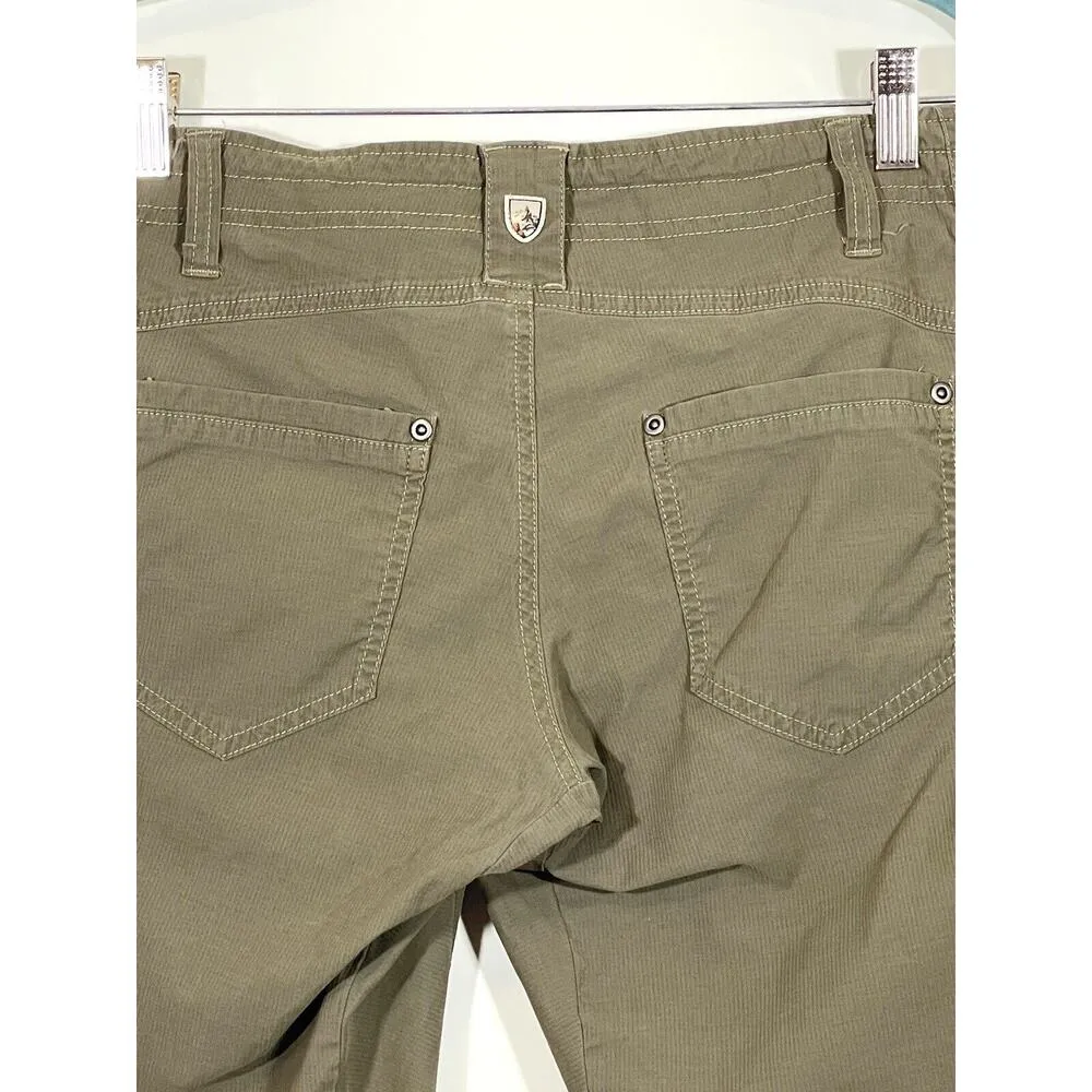 Kuhl Kendra Hiking Climbing Outdoor Pants Brown Women’s Size 4R Straight Leg - Image 4