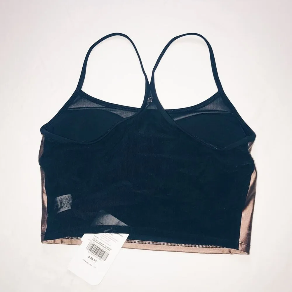 Marcela Metallic MIDI Sports Bra NWOT - Image 2