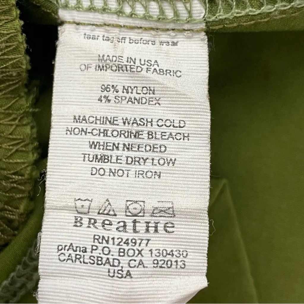 Danskin Now Womens‎ Capri Leggings XS Yellow Black Woven Basket Running Yoga Gym - Image 9