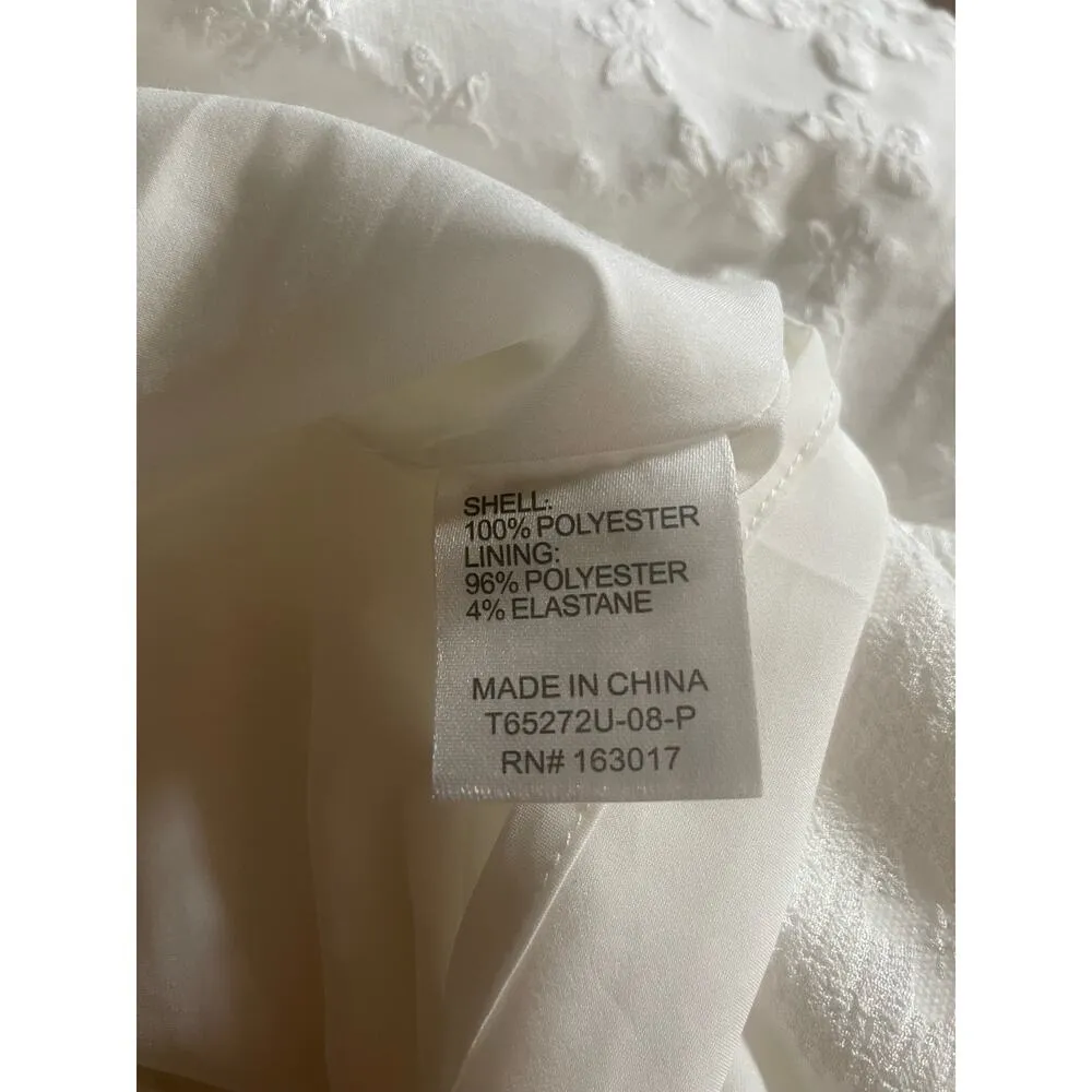 PRINCESS POLLY Anja Dress SPRING SUMMER Mini Dress Size 10 White - Image 8