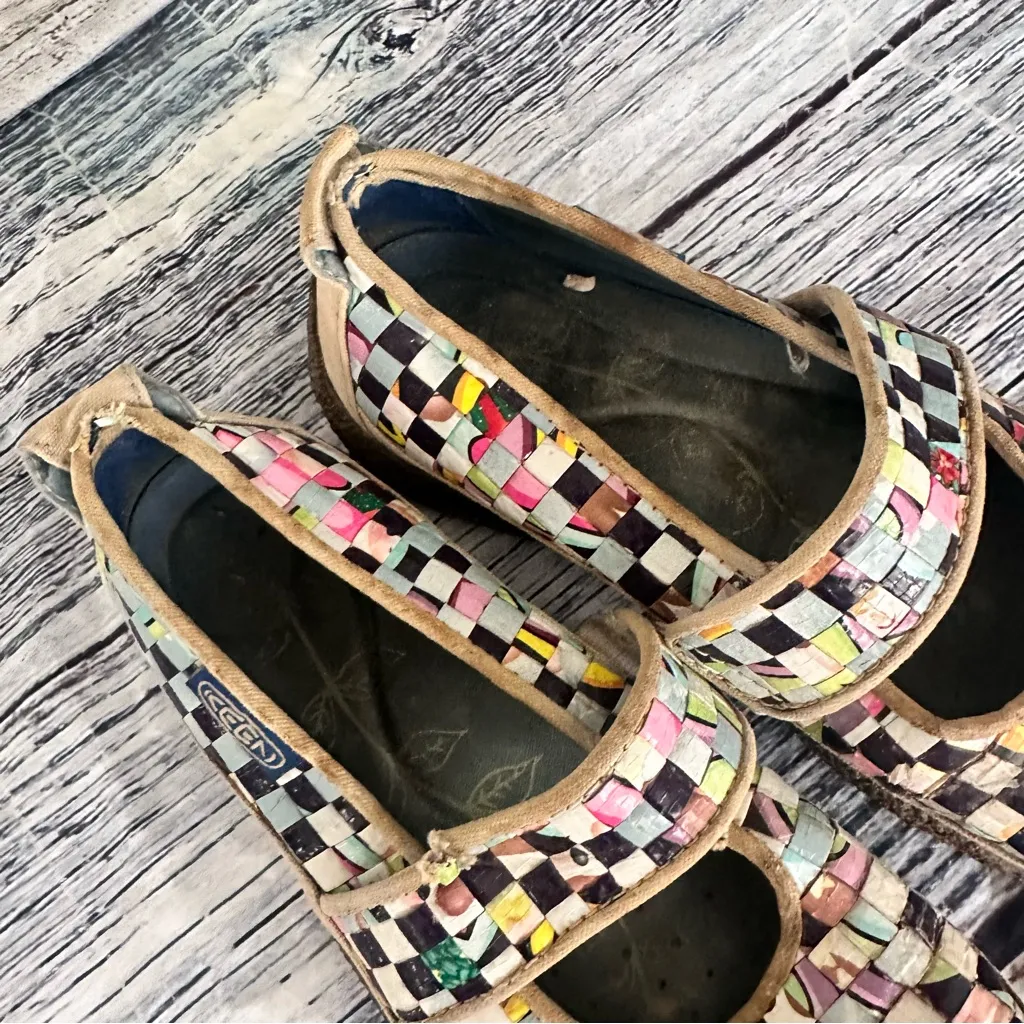 Keen Multicolor Woven Mary Jane Flats - Image 3