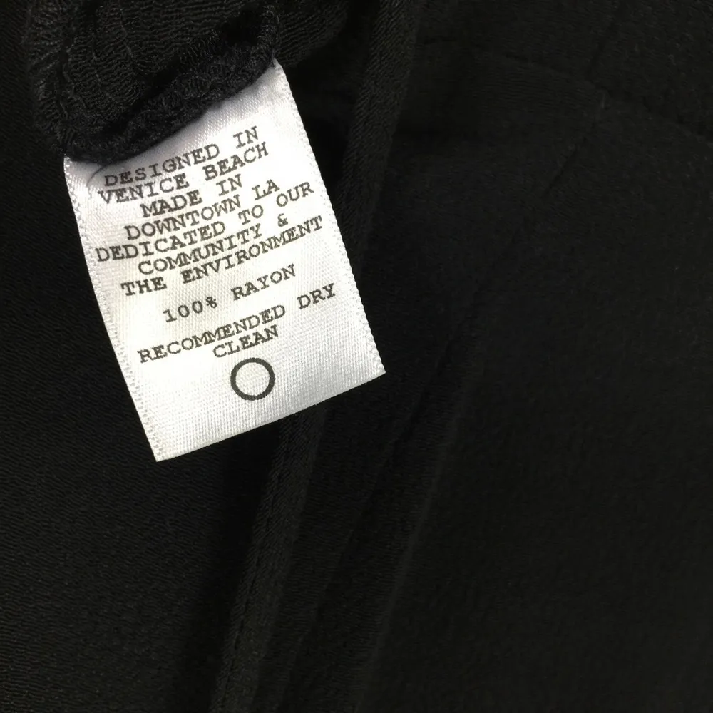 Flynn Skye Lace Up Back Wide Leg Jumpsuit Black XS - Image 12