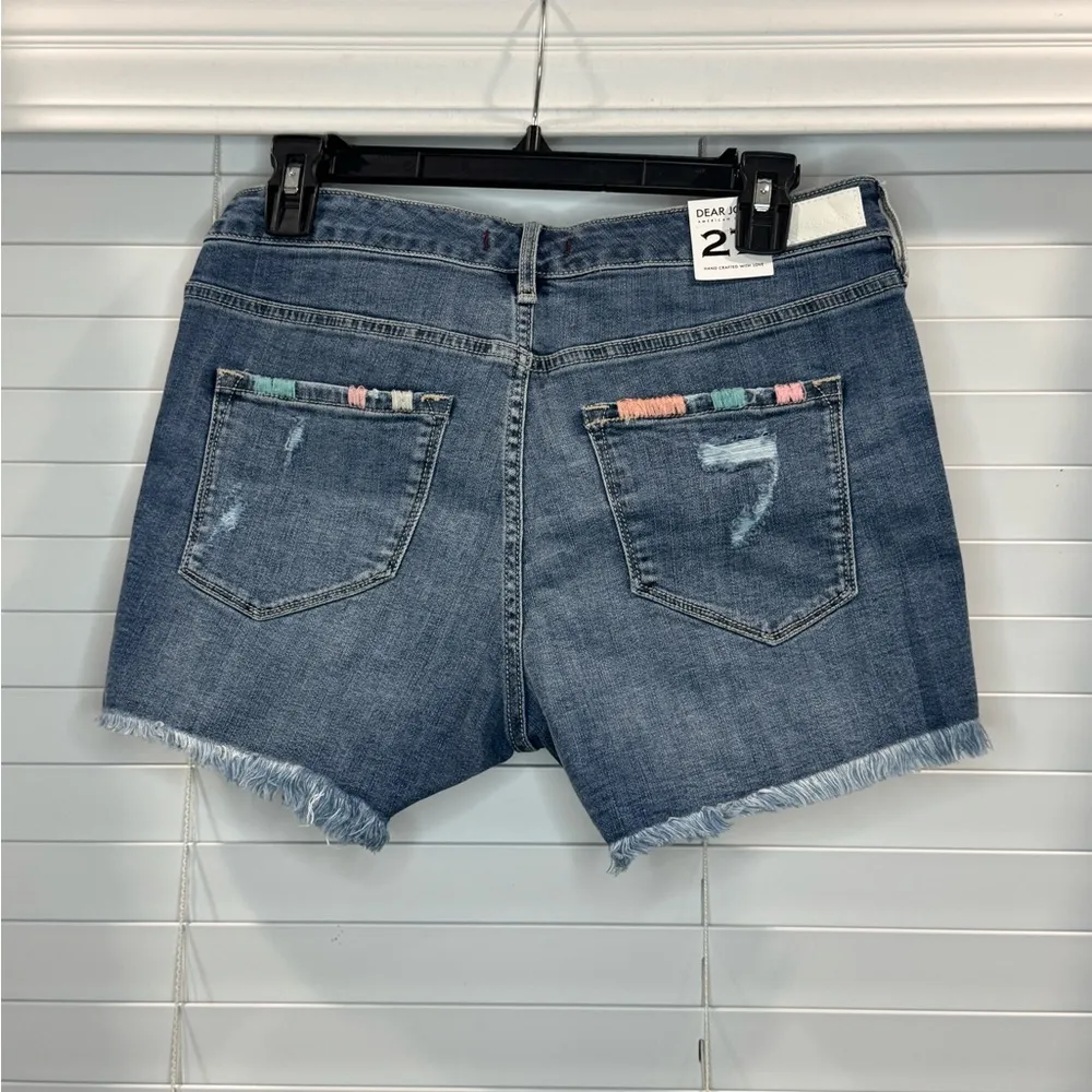Dear John Women's Denim Shorts - Blue - Image 3