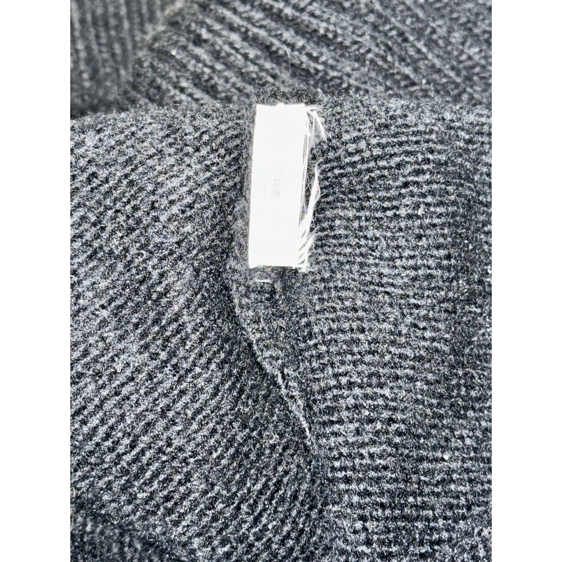 Abercrombie & Fitch Black Knit Off-The-Shoulder Cowl Turtleneck Sweater Size S - Image 4