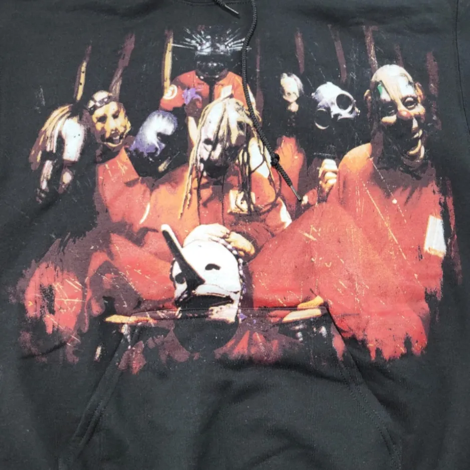 New Slipknot Sweatshirt Size Medium M Slipknot Self Titled Album Hoodie Pullover Sweatshirt By  Unisex - Image 4