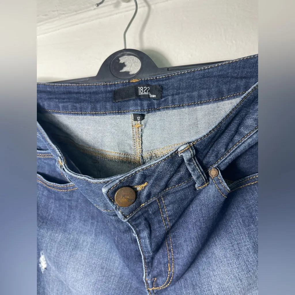 1822 Denim Women's Classic Indigo Skinny Jeans - Image 2