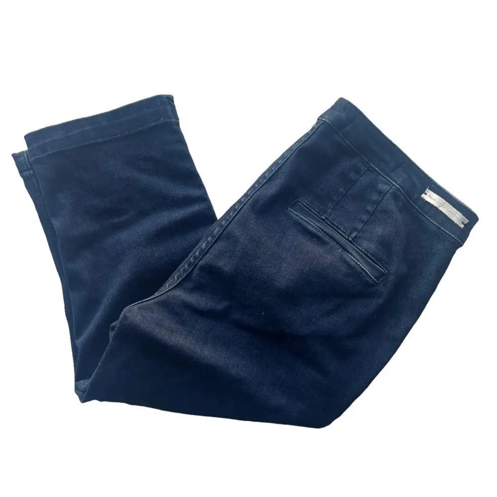 PILCRO & the Letterpress Anthro High Rise Denim Jeans Legging Blue Size 30 crop - Image 8