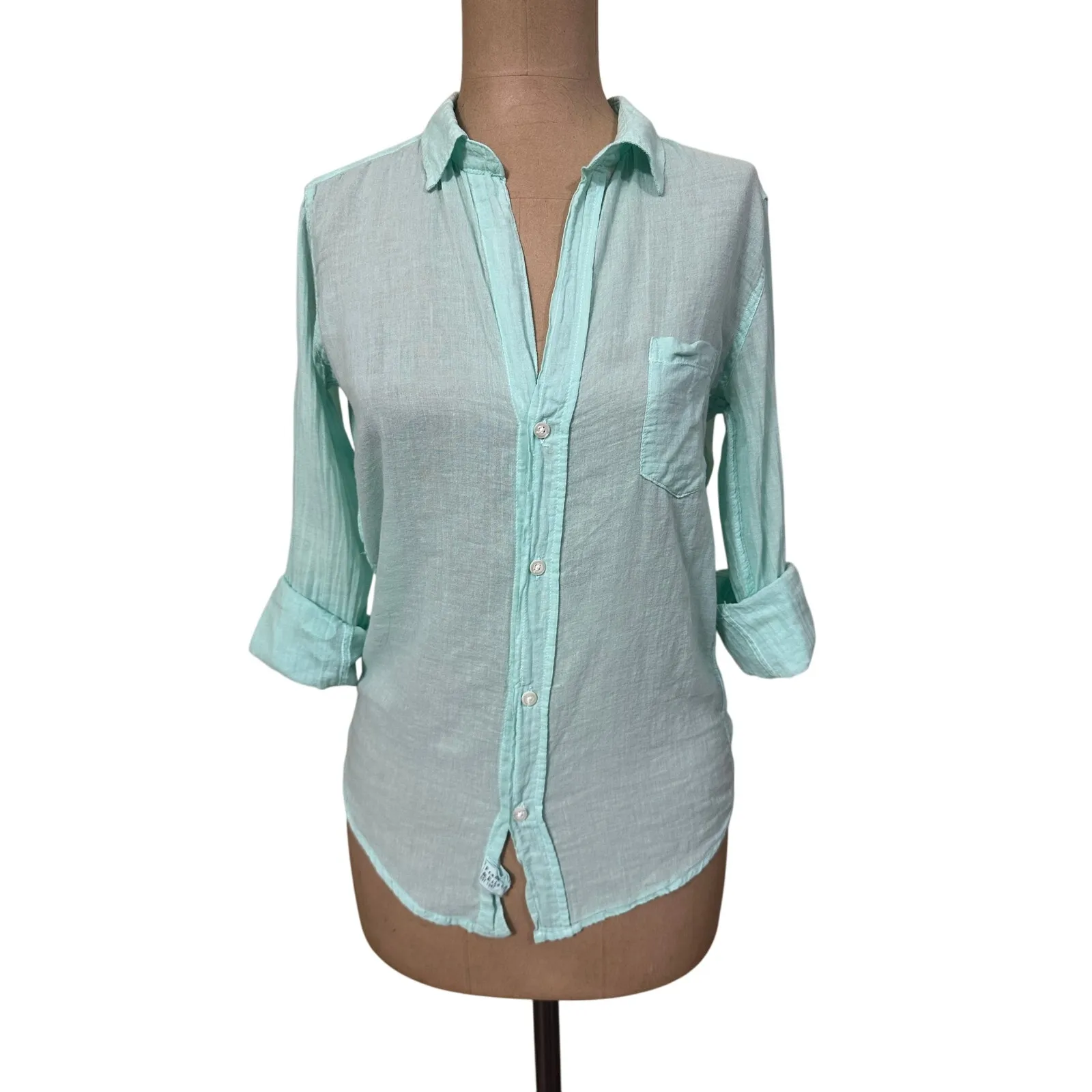 Frank & Eileen Barry Cotton Blouse - Image 5