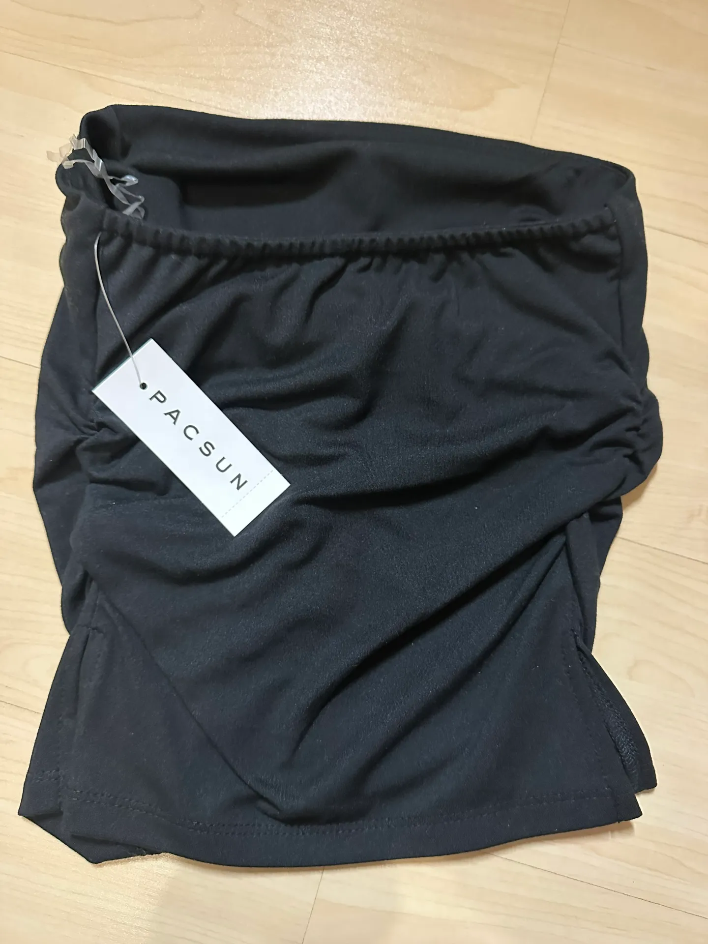 Black  Contour Tube Top - Image 4