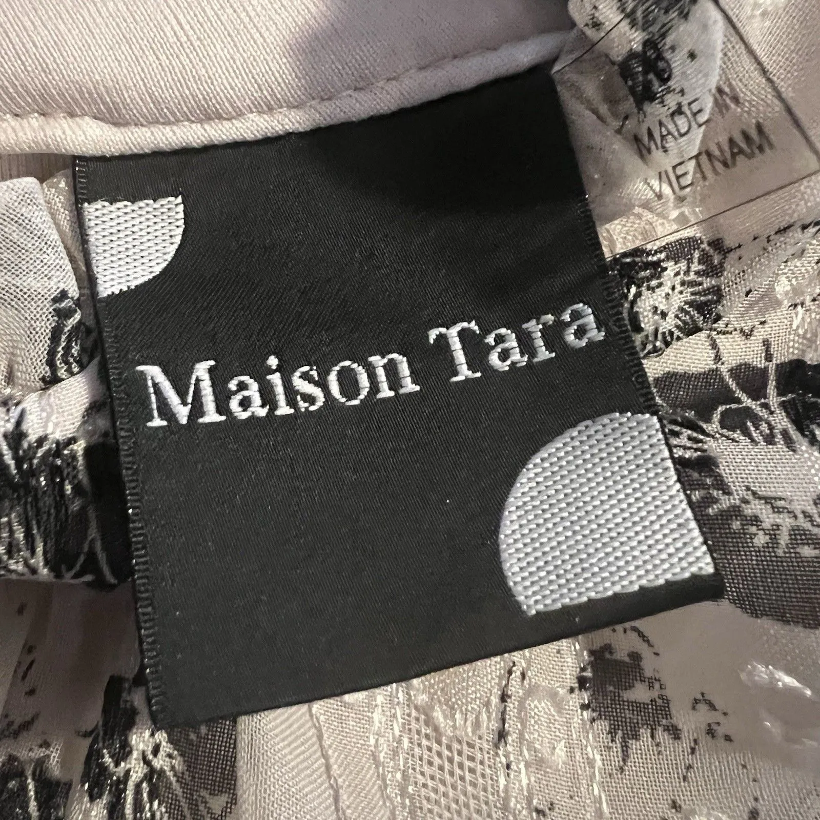 Madison Tara Dress Sz 8 Tiered Sheer Drop Waist Fairy Size M - Image 3