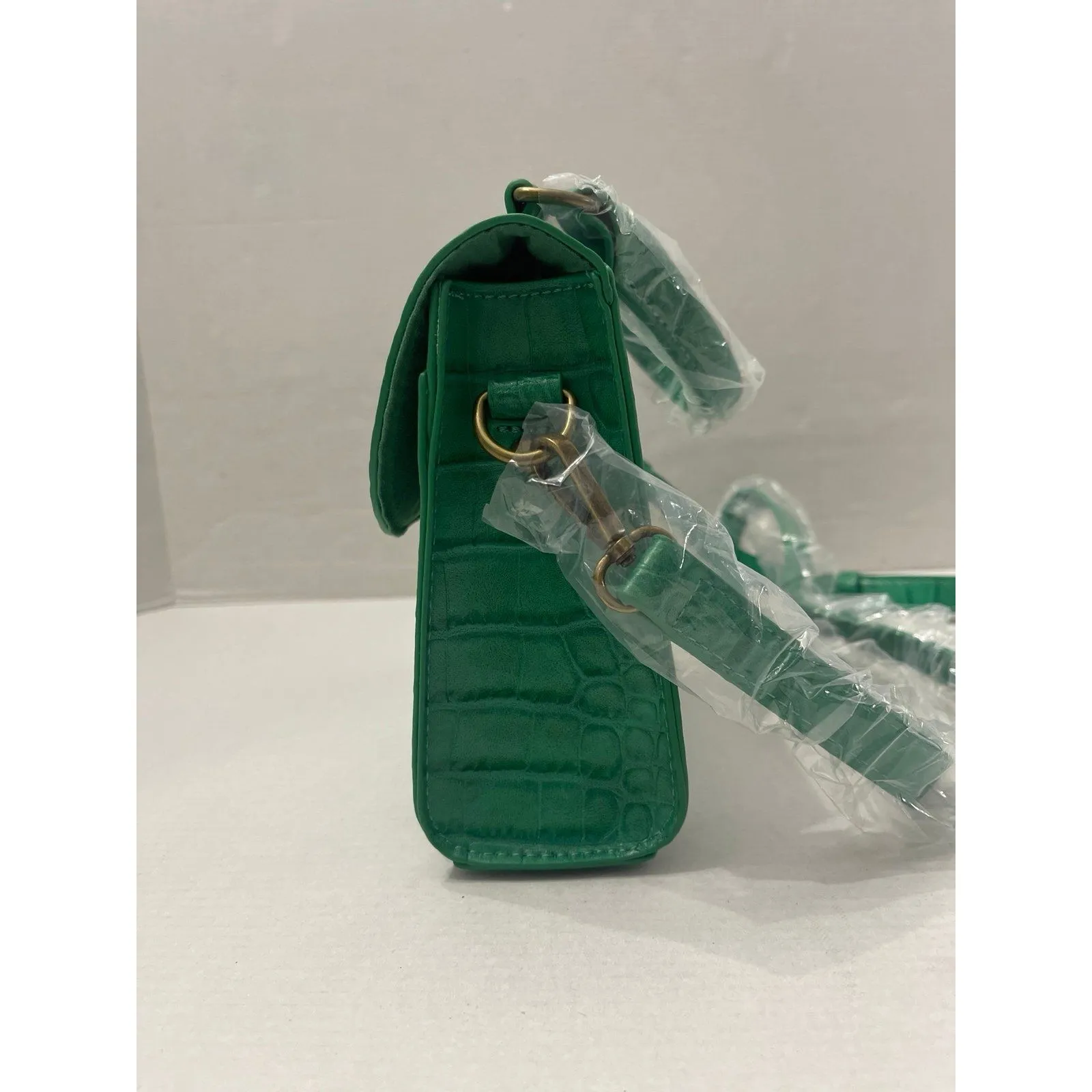 The Drop Diana Top Handle Crossbody Bag Ultramarine Green New With Tag - Image 4