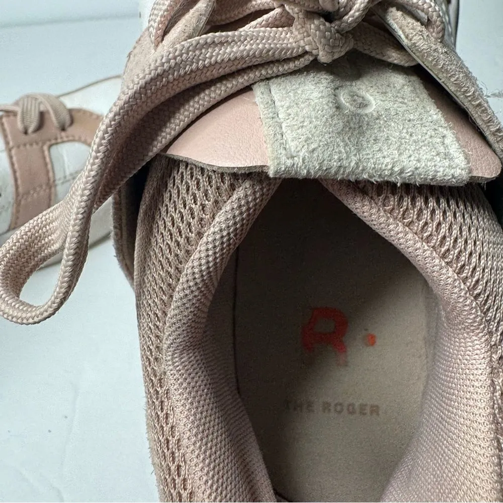 On Cloud the Roger Athletic Sneaker Pink Suede Pink Size 9 - Image 7
