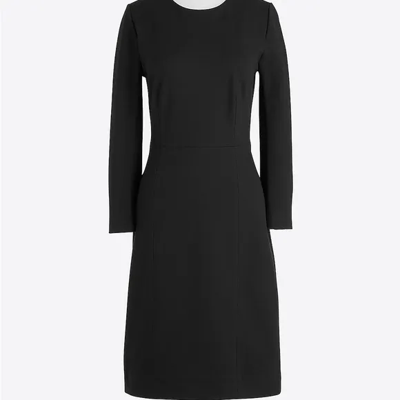 J. Crew Long Sleeve Knee Length Ponte Dress New! - Image 2
