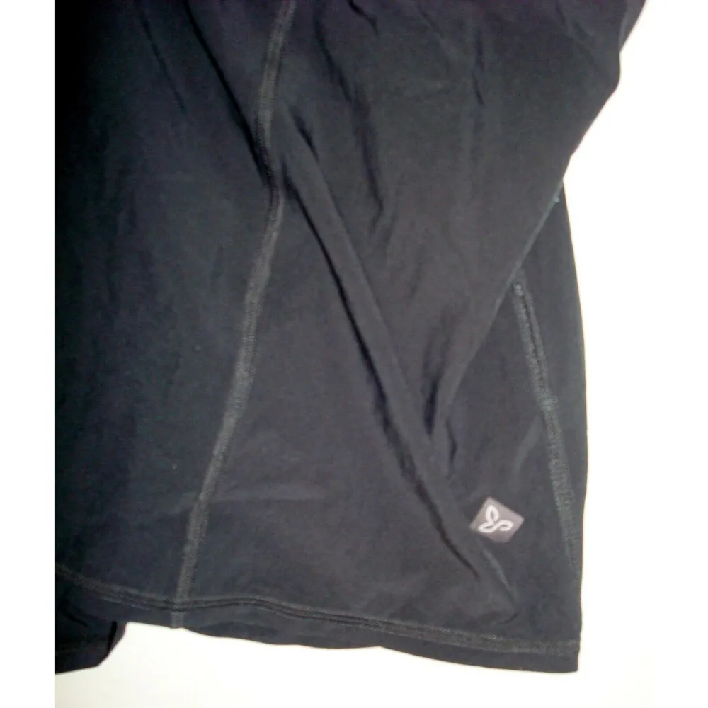 NWT Womens PrAna Yoga Pilates Strappy Top Bra New Sway 2 in 1 L Black Mosaic - Image 6