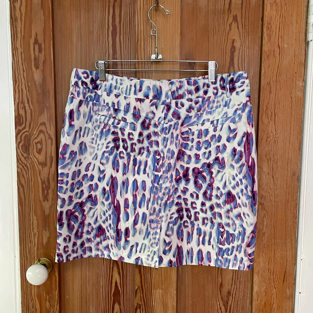 GGblue Skort Luxe Sport Golf Tennis Pickleball Skirt w Shorts - Image 3