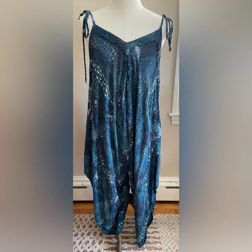Free People El Porto Harem Romper - Image 2