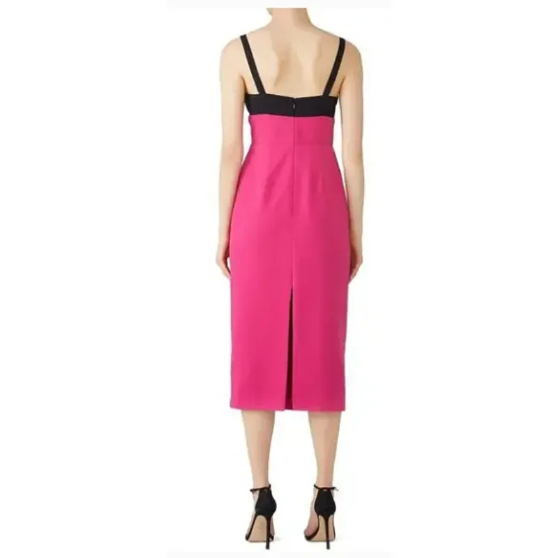 Jill Jill Stuart Begonia Colorblock Two Tone Sheath Dress Size 2 - Image 5