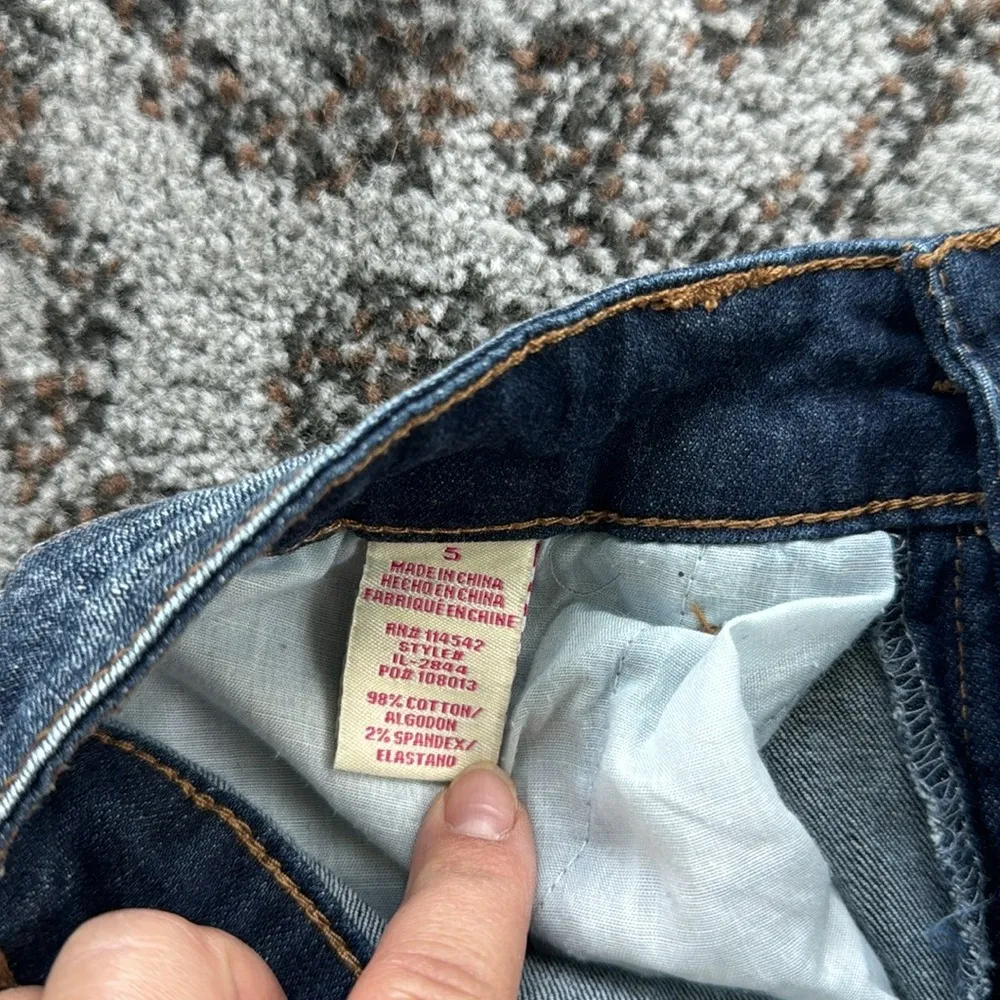 Dollhouse Distressed Skinny Jeans Blue 27 - Image 8