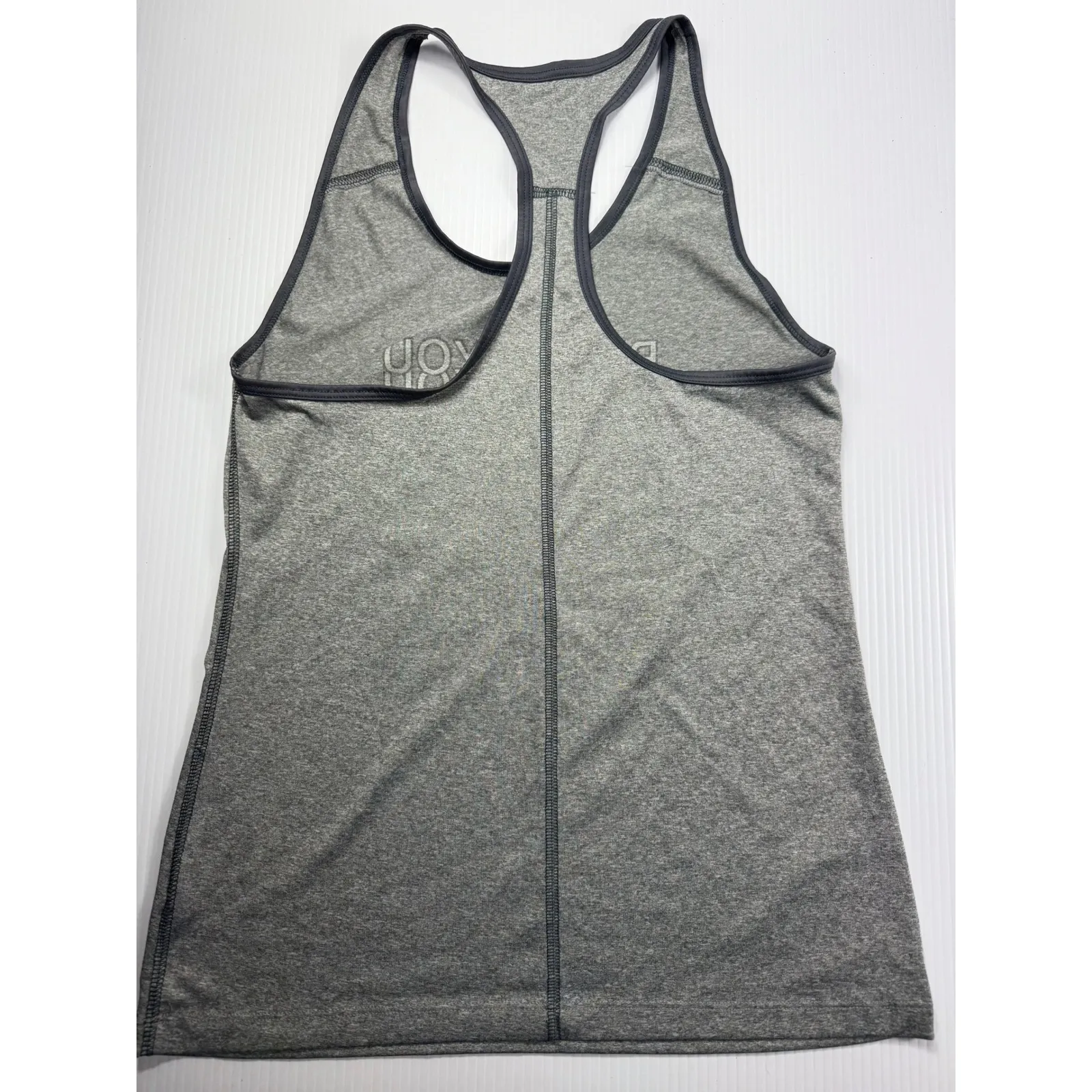 BCG Gray Racerback Tank Top‎ Athletic Workout Fitness Plank You S - Image 5
