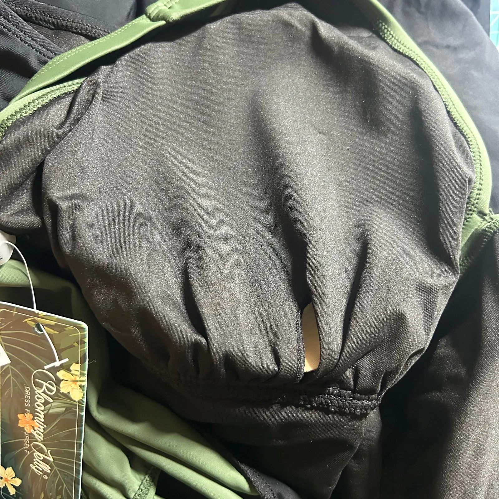 Blooming Jelly One-Piece Tummy Control Padded Adjustable Swimsuit Dress XXL New - Image 8