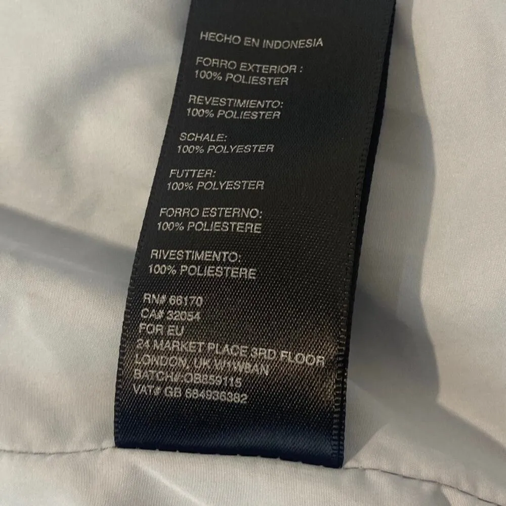 Urban Outfitters Blue Cropped Fuzzy Jacket women size L - Image 6