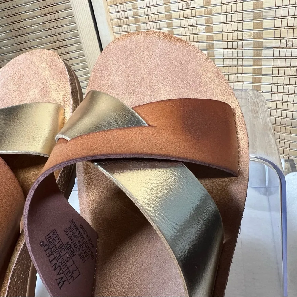Wanted Sandals, Size: 7 Red - Image 6