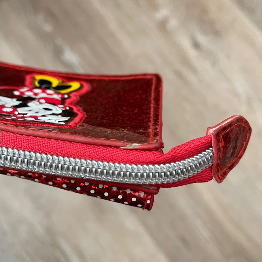 Disneyland Disney Parks Minnie Mouse wristlet coin purse wallet - Image 3