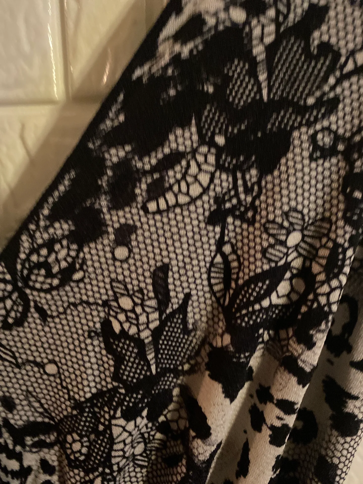 .  Dress Tiered Sleeveless Ruffle Nylon Black White Womens  Size PP - Image 6