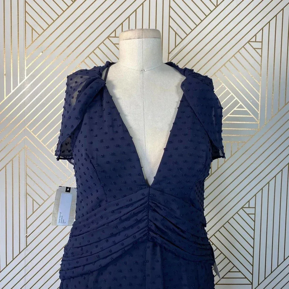 Katie May Show The F Up Navy Blue Midi‎ Dress - Image 4