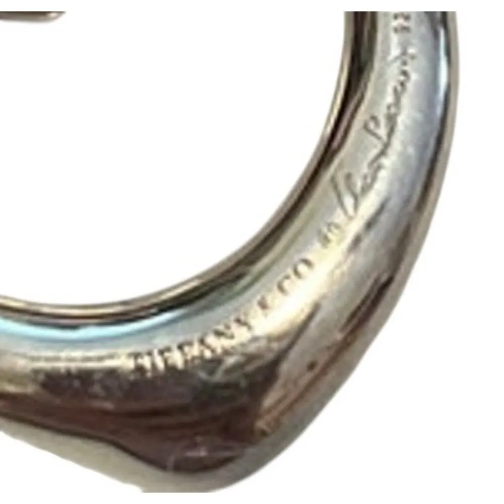 Tiffany and Co. by Elsa Peretti Open Heart Pendant Sterling Silver - Image 3