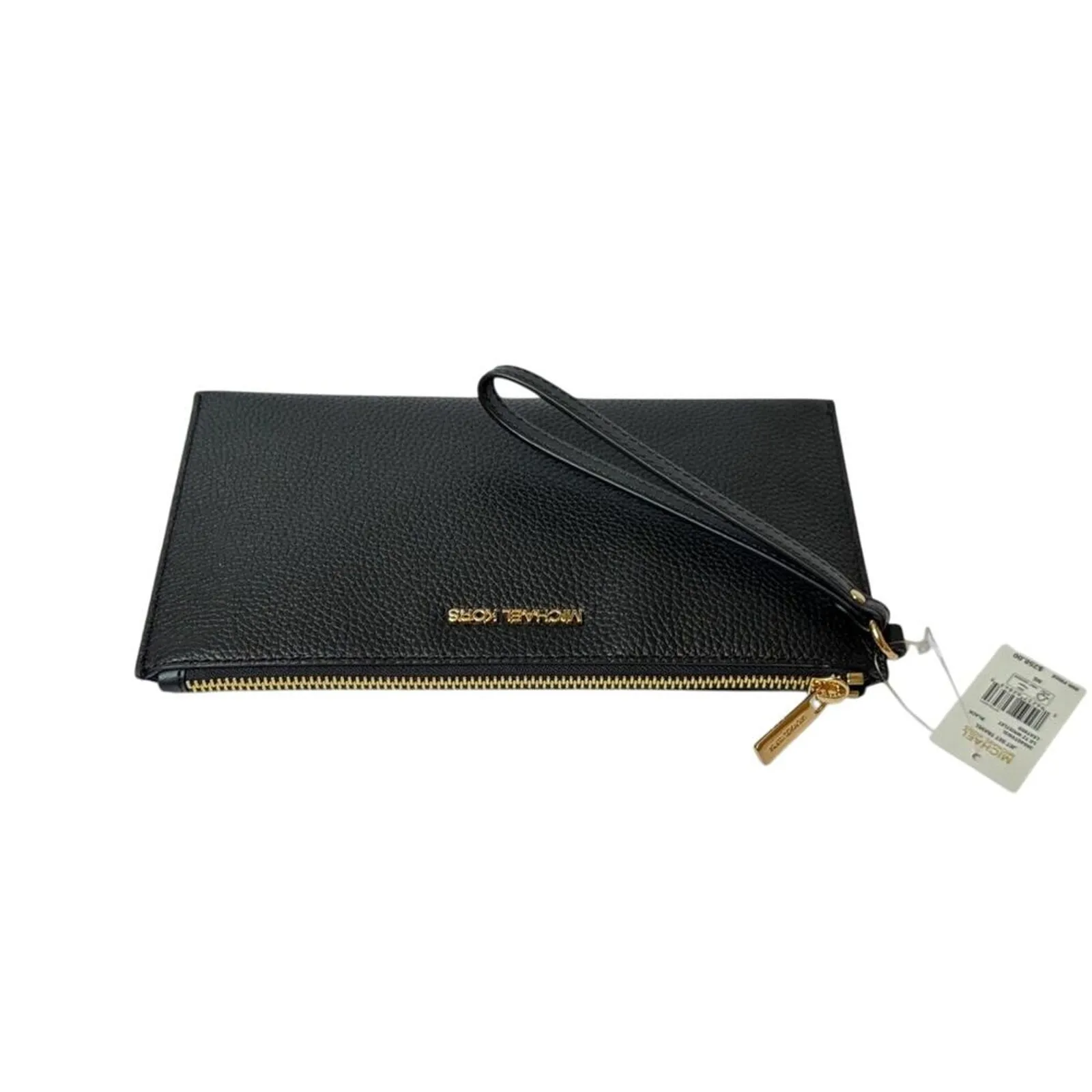 MICHAEL KORS Jet Set Large Leather Clutch Wristlet in Black New w/ Tag MSRP $258 - Image 7