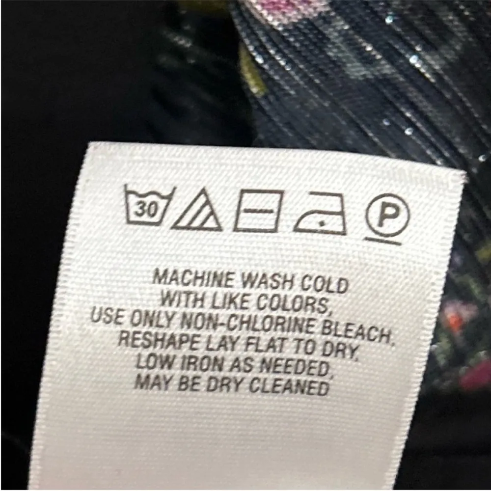 Anthropologie VANESSA VIRGINIA Black Indak Ruffle Flutter Sleeve Top Extra Small Size XS - Image 11