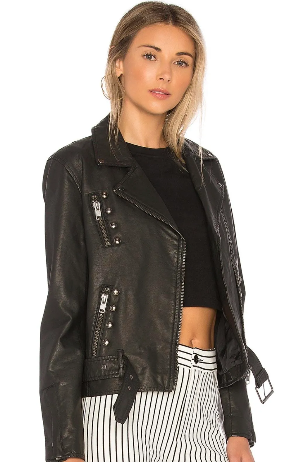 Amuse Society Blackhawk Leather Jacket Revolve  - Image 2