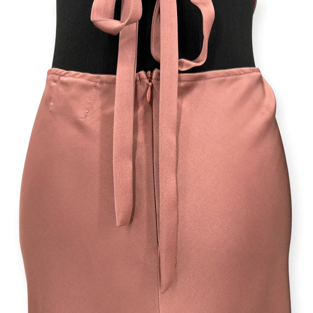 Princess Polly | Size 8 | Kali Maxi Dress in Light Mauve Prom Bridesmaid Formal - Image 9