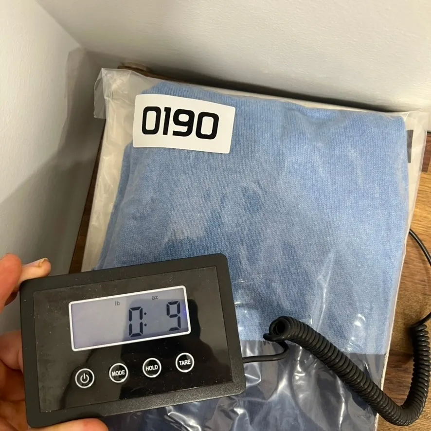 J‎ Mclaughlin Sherrin Cardigan Sweater Small Cashmere Long Sleeve Duster Blue - Image 7