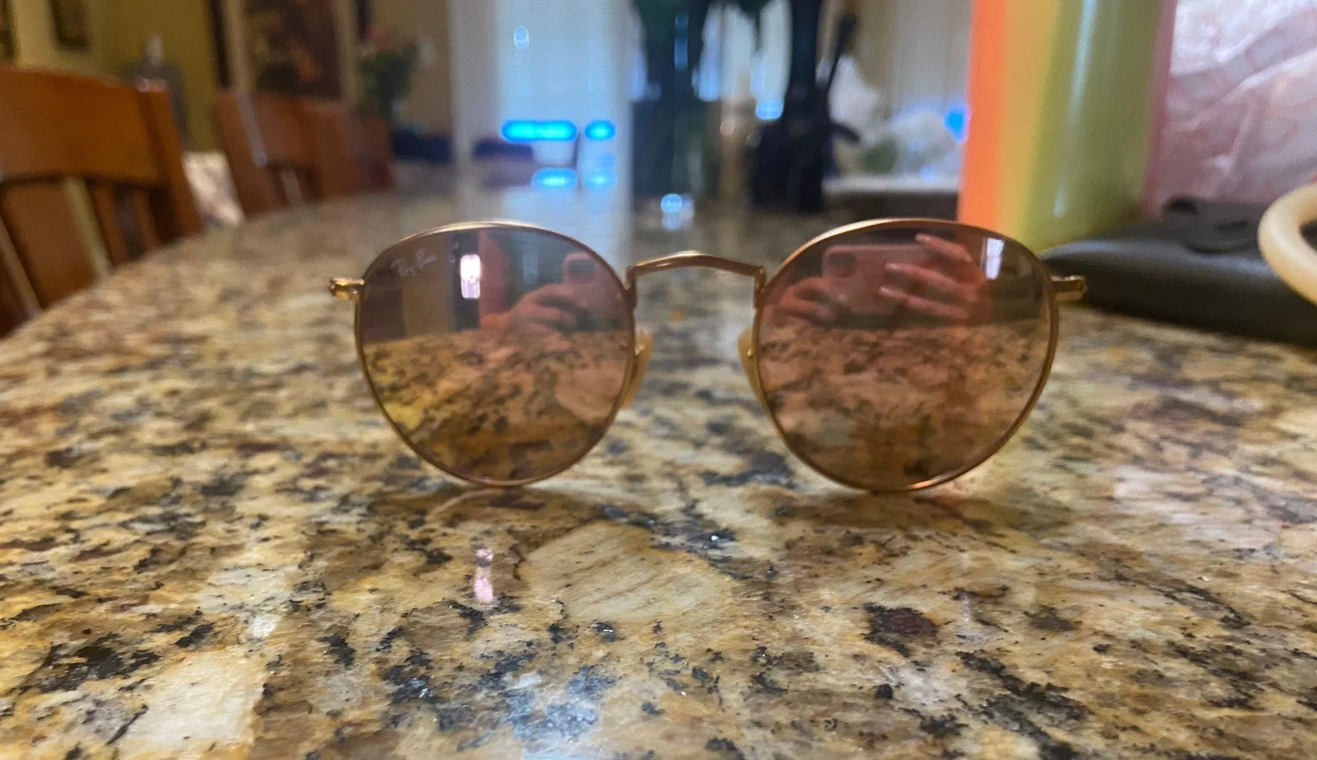 Ray-Ban Sunglasses Round - Image 4