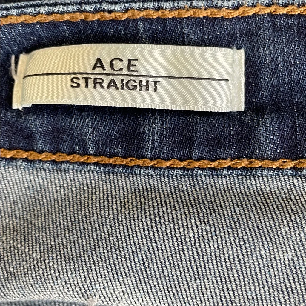 Vigoss Dark Blue Ace Straight Leg Jeans - Image 5