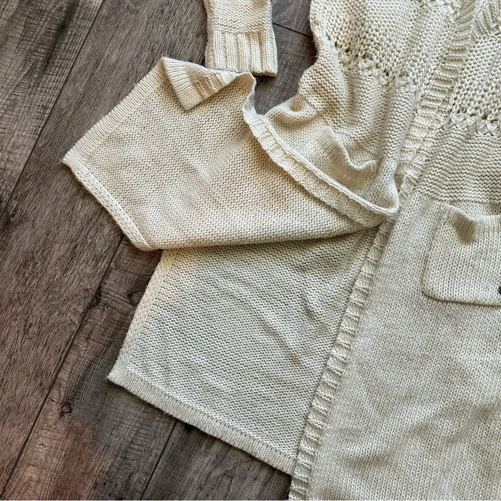 Roxy chunky knit cardigan duster - Image 3