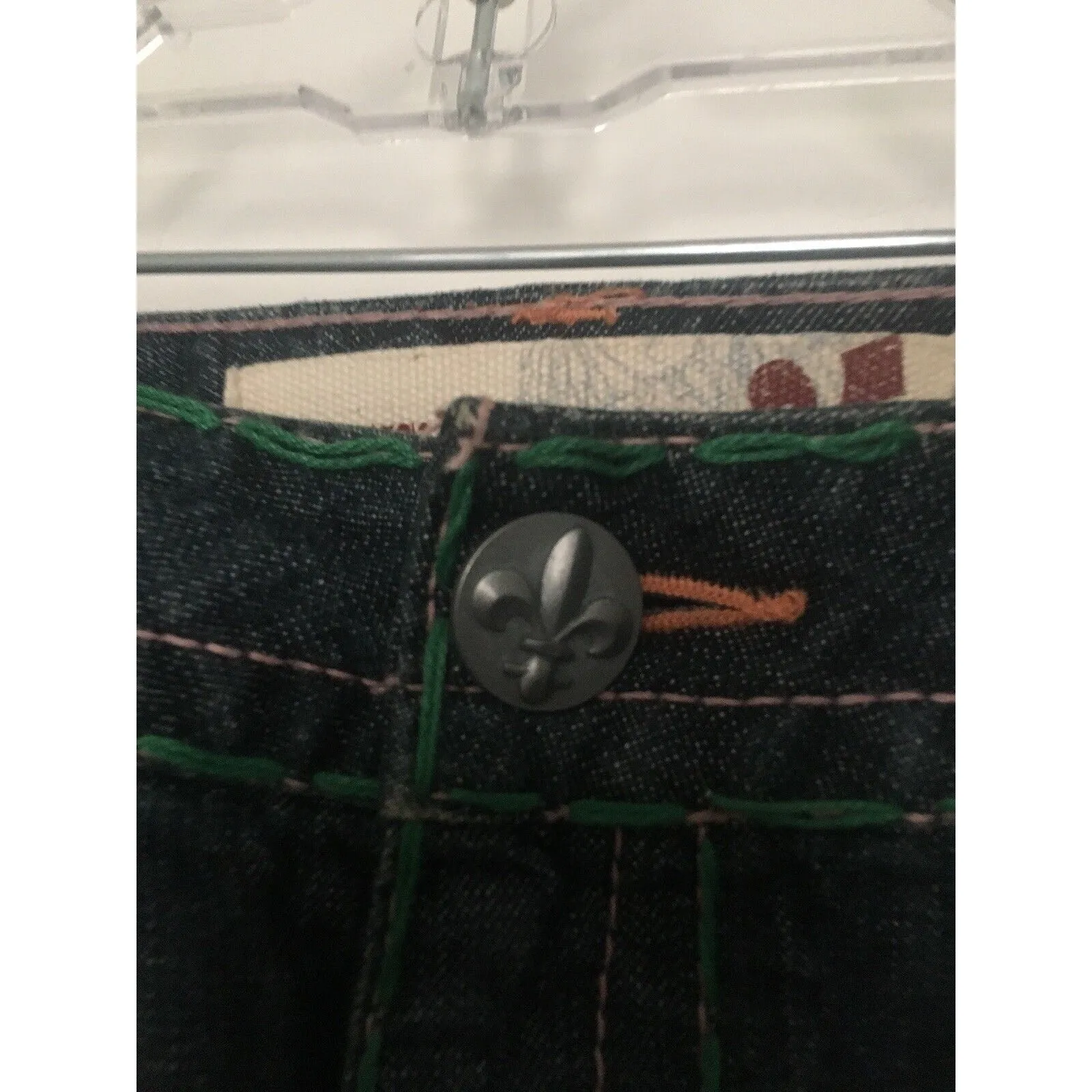 Laguna Beach Jean Santa Monica Beach Mini Skirt Women's Size 28 Blue - Image 8