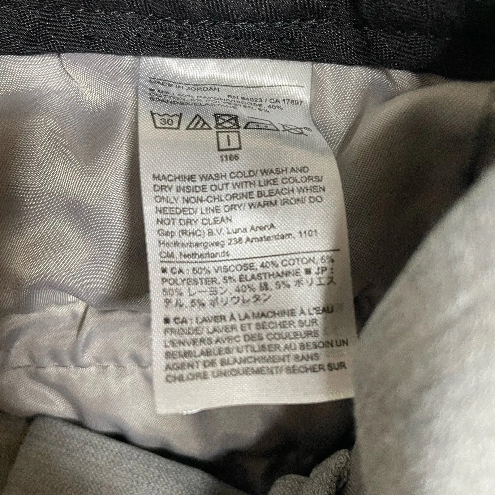 Banana Republic Pants 4 Women’s Sloan Curvy Fit Leg Gray Dress/Career - Image 4