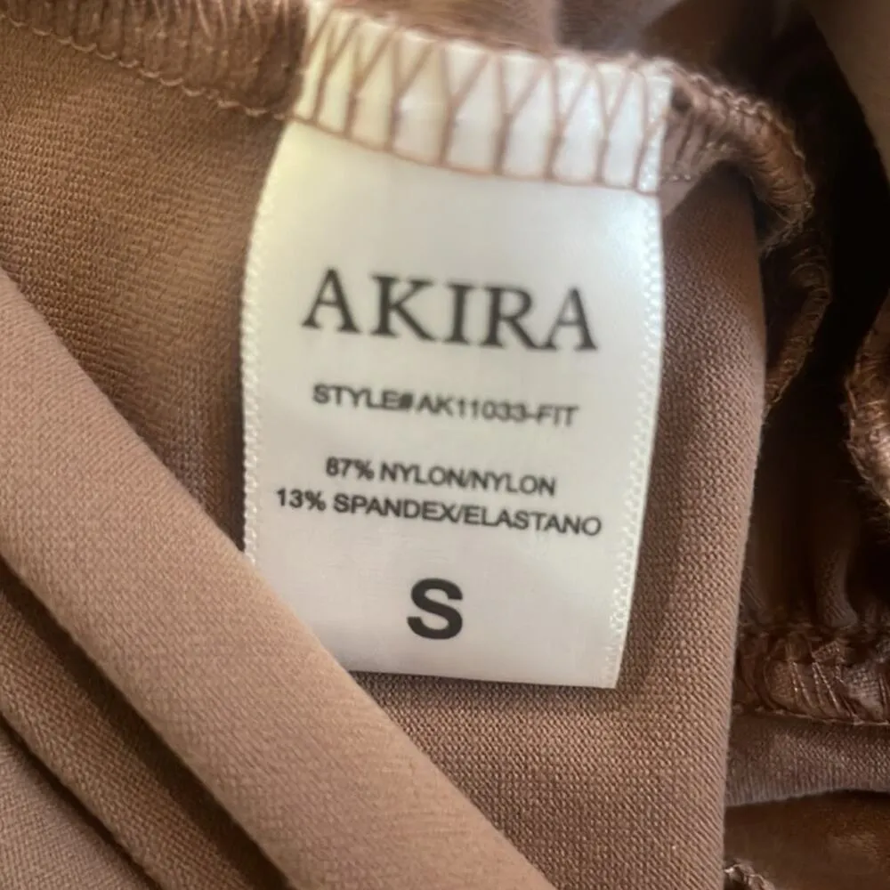 AKIRA "Thank You Next" Ruched Romper Small S - Image 5