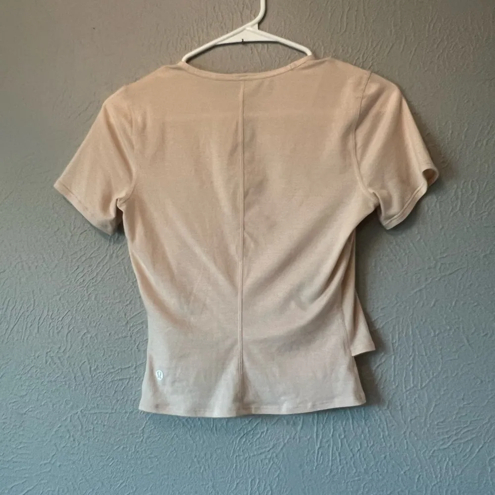 Lululemon - Round Trip Short Sleeve Heathered Nudie Wrap Lightweight - Image 6